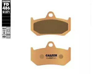 Galfer �u���[�L���C�j���O ���A MV AGUSTA F-4 1000 2007 FD486- Galfer brake lining rear MV AGUSTA F-4 1000 2007 FD486- �y���s�A���i�z