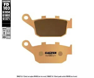 Galfer �u���[�L���C�j���O ���A TRIUMPH TIGER 660 SPORT 2022 - 2024 FD103- Galfer brake lining rear TRIUMPH TIGER 660 SPORT 2022 - 2024 FD103- �y���s�A���i�z