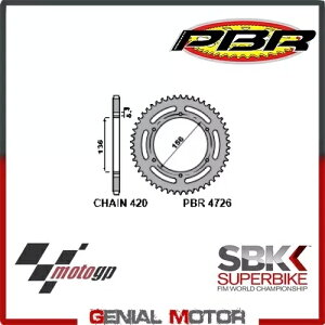 4726 58 L2 ���A �X�v���P�b�g PBR 420 - 58 �t�@���e�B�b�N ���[�^�[ �G���f���[�� �J�T 2018 - 2019 4726 58 L2 Rear Sprocket PBR 420 - 58 FANTIC MOTOR ENDURO CASA 2018 - 2019 �y���s�A���i�z