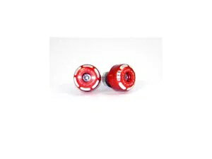 �n���h���o�[�d�ʒ��a 16 17 mm �� Ducabike Ducati 848 2007 - 2013 1A9- Handlebar weight diameter of 16 17 mm red Ducabike Ducati 848 2007 - 2013 1A9-