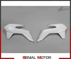 ラジエーター カバー Ufo プラスト Ktm Exc 全モデル 2014 - 2016 ホワイト KA-KT Radiator Covers Ufo Plast For Ktm Exc All Models 2014 - 2016 White KA-KT