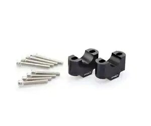 PUIG ���C�U�[ �n���h���o�[�p ���}�n �g���[�T�[ 9 GT �v���X 2023 - 2024 �u���b�N-3741N- PUIG riser for handlebars Yamaha tracer 9 gt plus 2023 - 2024 black-3741N- �y���s�A���i�z