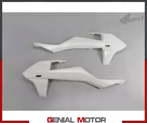���W�G�[�^�[ �J�o�[ Ufo �v���X�g Ktm Exc �S���f�� 2017 - 2019 �z���C�g KA-KT Radiator Covers Ufo Plast For Ktm Exc All Models 2017 - 2019 White KA-KT �y���s�A���i�z