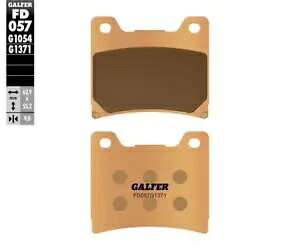 Galfer Au[LCjO }n XS-V1 TN 1000 2009 FD057- Galfer rear brake lining Yamaha xs-v1 sakura 1000 2009 fd057-