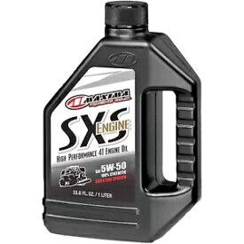MAXIMA SXS 合成エンジン オイル 5W-50 - 1/リットル 30-18901 MAXIMA SXS Synthetic Engine Oil 5W-50 - 1/Liter 30-18901
