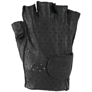 Y c[\ [^[TCN U[ V[eB[ O[u - ~fBA I[v {bNX 022/G/0007 MD Men's Tucson Motorcycle Leather Shorty Gloves - Medium OPEN BOX 022/G/0007 MD