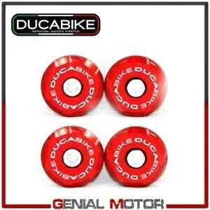 t[ Lbv bh (@BHA~jE CNC) TT99901A Ducabike Ducati 999 2002 - 2006 Frame Caps Red in Machined Aluminum CNC TT99901A Ducabike Ducati 999 2002 - 2006
