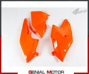 TChpl Ufo Plast Ktm Sx-F Sf 2016 - 2018 IWlI Side Panels Ufo Plast For Ktm Sx-F All Models 2016 - 2018 Orange neon