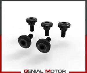 �X�N�����[�L�b�g �T�C�h�J�o�[ DUCABIKE KVT11D �u���b�N Ducati MONSTER 937 2021 - 2022�p Screw Kit Side Cover DUCABIKE KVT11D BLACK for Ducati MONSTER 937 2021 - 2022