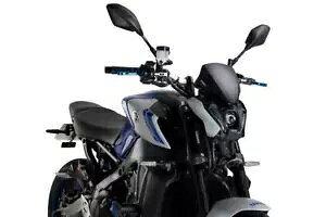 Puig X|[c tC XN[ tgKX J[{bN }n MT-09 & SP 2021 - 2023 Puig Sport Fly Screen Windshield Carbon Look Yamaha MT-09 & SP 2021 - 2023