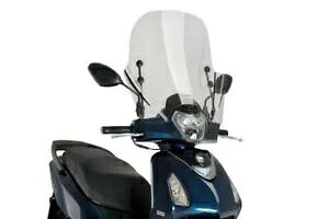 Puig �c�[�����O �X�N���[�� T.X.�X�N���[���N���A Sym �V���t�H�j�[ SR125 2021- Puig Touring Screen T.X. Screen Clear Sym Symphony SR 125 2021- �y���s�A���i�z