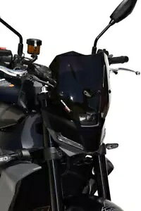 Ermax X|[c tgKX ftN^[ 20cm _[NX[N }n MT-09 24-- Ermax Sport Windshield Deflector 20cm Dark Smoke Yamaha MT-09 24--