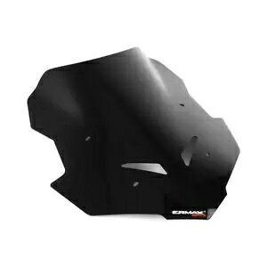 Ermax スポーツ スクリーン フロントガラス ブラック ヤマハ トレーサー 9 / GT 2021 - 2024 Ermax Sports Screen Windshield Black Yamaha Tracer 9 / GT 2021 - 2024