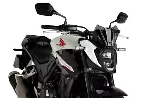 Puig �X�|�[�c �X�N���[�� �t�����g�K���X �f�B�t���N�^�[ �_�[�N�X���[�N �z���_ CB500 �z�[�l�b�g 24 - 25 Puig Sport Screen Windshield Deflector Dark Smoke Honda CB500 Hornet 24 - 25 �y���s�A���i�z