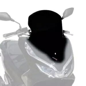 Ermax nCXN[ tgKX fBtN^[ ubN z_ PCX 125 2018 - 2020 Ermax High Screen Windshield Deflector Black Honda PCX 125 2018 - 2020