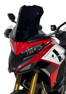 Ermax X|[c XN[ tgKX fBtN^[ ubN s Ducati Multistrada V4 21-25 Ermax Sport Screen Windshield Deflector Black Opaque Ducati Multistrada V4 21-25