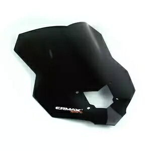 Ermax スポーツ ツーリング スクリーン ブラック ディフレクター 不透明 ヤマハ MT-10 & SP 2016 - 2021 Ermax Sport Touring Screen Black Deflector Opaque Yamaha MT-10 & SP 2016 - 2021
