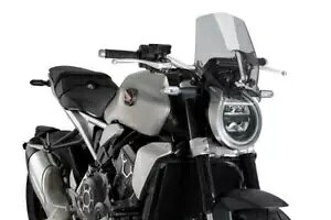Puig X|[c XN[ tgKX CgX[N z_ CB 1000 R & ubN GfBV 21 - 24 Puig Sport Screen Windshield Light Smoke Honda CB 1000 R & Black Edition 21 - 24