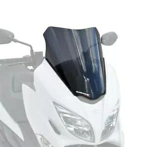 Ermax �X�|�[�c �X�N���[�� �t�����g�K���X �f�B�t���N�^�[ �u���b�N �X�Y�L �o�[�O�}�� 400 2017 - 2024 Ermax Sport Screen Windshield Deflector Black Suzuki Burgman 400 2017 - 2024 �y���s�A���i�z