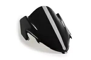 Puig Z-���[�V���O �X�N���[�� �t�����g�K���X �u���b�N �X�Y�L �n���u�T GSX1300R 2021 - 2024 Puig Z-Racing Screen Windshield Black Suzuki Hayabusa GSX1300R 2021 - 2024