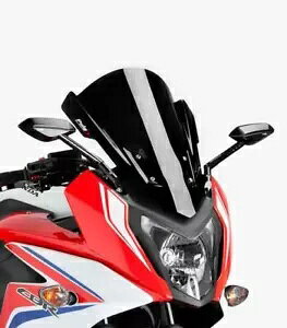 Puig c[O XN[ tgKX ubN Iy[N z_ CBR 650 F 2014 - 2022 Puig Touring Screen Windshield Black Opaque Honda CBR 650 F 2014 - 2022