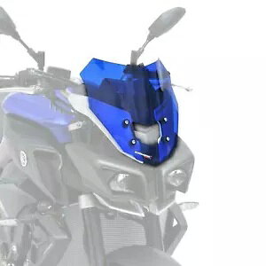 Ermax スポーツ レーシング スクリーン フロントガラス ディフレクター ブルー ヤマハ MT-10 SP 2016 - 2021 Ermax Sport Racing Screen Windshield Deflector Blue Yamaha MT-10 SP 2016 - 2021