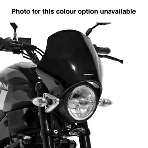 Ermax Nasty �X�N���[�� �t�����g�K���X �f�B�t���N�^�[ �u���b�N �s���� ���}�n XSR 125 2021 - 2024 Ermax Nasty Screen Windshield Deflector Black Opaque Yamaha XSR 125 2021 - 2024 �y���s�A���i�z