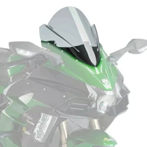Puig [VO XN[ tgKX CgX[N Kawasaki Ninja H2 SX 2018 - 2021 Puig Racing Screen Windshield Light Smoke Kawasaki Ninja H2 SX 2018 - 2021