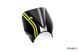 Puig �X�N���[�� �t�F�A�����O �t�����g�K���X �u���b�N ���C�g �X���[�N BMW R Nine T & Pure 2014 - 2022 Puig Screen Fairing Windshield Black Light Smoke BMW R Nine T & Pure 2014 - 2022 �y���s�A���i�z