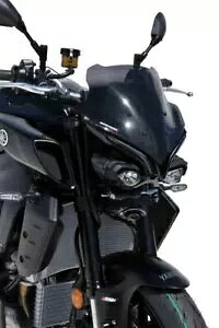 Ermax �X�|�[�c �X�N���[�� �t�����g�K���X �f�t���N�^�[ �_�[�N�X���[�N ���}�n MT-10 & SP 22 - 24 Ermax Sport Screen Windshield Deflector Dark Smoke Yamaha MT-10 & SP 22 - 24 �y���s�A���i�z