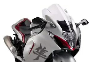 Puig Z-[VO XN[ tgKX NA XYL nuT GSX1300R 2021 - 2024 Puig Z-Racing Screen Windshield Clear Suzuki Hayabusa GSX1300R 2021 - 2024