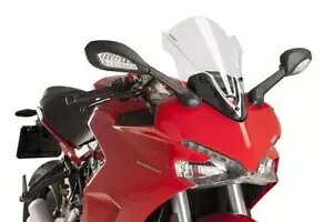Puig �c�[�����O �X�N���[�� �N���A Ducati Supersport 939/S 17 - 20 950/S 2021 - 2024 Puig Touring Screen Clear Ducati Supersport 939/S 17 - 20 950/S 2021 - 2024 �y���s�A���i�z