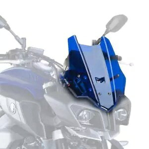 Puig [VO XN[ tgKX fBtN^[ u[ }n MT-10 & SP 2016 - 2021 Puig Racing Screen Windshield Deflector Blue Yamaha MT-10 & SP 2016 - 2021