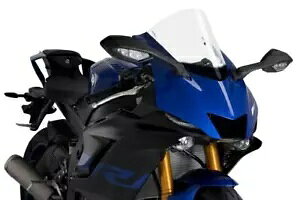 Puig R-Racer �X�N���[�� �N���A ���}�n YZF-R6 Inc ���[�X�o�[�W���� YZF-R7 2017 - 2024 Puig R-Racer Screen Clear Yamaha YZF-R6 Inc Race Version YZF-R7 2017 - 2024 �y���s�A���i�z