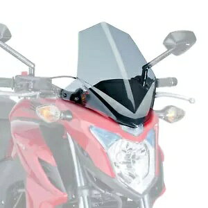 Puig �X�|�[�c �X�N���[�� �t�����g�K���X �f�B�t���N�^�[ ���C�g �X���[�N �z���_ CB 500 F 2013 - 2015 Puig Sport Screen Windshield Deflector Light Smoke Honda CB 500 F 2013 - 2015