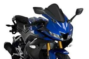Puig スポーツ スクリーン フロントガラス ディフレクター ダークスモーク ヤマハ YFZ-R125 2019 - 2022 Puig Sport Screen Windshield Deflector Dark Smoke Yamaha YFZ-R125 2019 - 2022