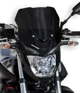 Ermax スポーツ スクリーン フロントガラス ディフレクター ダークスモーク ヤマハ MT-03 2016 - 2018 Ermax Sport Screen Windshield Deflector Dark Smoke Yamaha MT-03 2016 - 2018