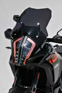 Ermax �I���W�i�� �T�C�Y �X�N���[�� �_�[�N�X���[�N KTM 1290 �X�[�p�[ �A�h�x���`���[ S/R 2017 - 2020 Ermax Original Size Screen Dark Smoke KTM 1290 Super Adventure S/R 2017 - 2020 �y���s�A���i�z