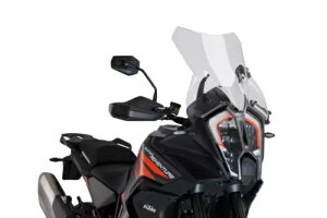 Puig �c�[�����O �v���X �X�N���[�� �N���A KTM 1290 �X�[�p�[ �A�h�x���`���[ S/R 2021 - 2024 Puig Touring Plus Screen Clear KTM 1290 Super Adventure S / R 2021 - 2024 �y���s�A���i�z