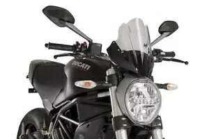 Puig c[O XN[ tgKX CgX[N hDJeB X^[ 821 2014 - 2020 Puig Touring Screen Windshield Light Smoke Ducati Monster 821 2014 - 2020