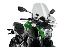 Puig c[O II XN[ tgKX CgX[N Kawasaki Z 1000 2013 - 2024 Puig Touring II Screen Windshield Light Smoke Kawasaki Z 1000 2013 - 2024