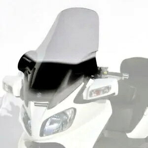 Ermax �X�N���[�� �t�����g�K���X �c�[�����O �_�[�N�X���[�N �X�Y�L AN650 �o�[�O�}�� �G�O�[�N 05 - 12 Ermax Screen Windshield Touring Dark Smoke Suzuki AN650 Burgman Exec 05 - 12 �y���s�A���i�z