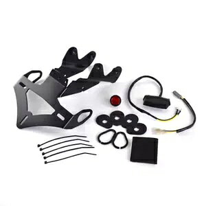 s~bhe[ Tidy io[v[guPbg }bgubN }n MT-09 & SP 24 - 25 Pyramid Tail Tidy Number Plate Bracket Matte Black Yamaha MT-09 & SP 24 - 25