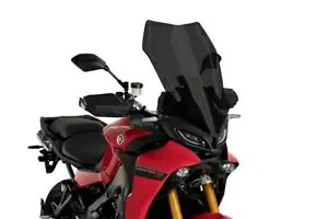 Puig c[O XN[ tgKX _[NX[N }n g[T[ 9 & GT 2021 - 2024 Puig Touring Screen Windshield Dark Smoke Yamaha Tracer 9 & GT 2021 - 2024