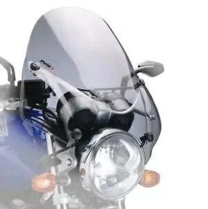 Puig �����W���[ �X�N���[�� �t�����g�K���X �f�B�t���N�^�[ ���C�g�X���[�N ���}�n SCR 950 2017 - 2024 Puig Ranger Screen Windshield Deflector Light Smoke Yamaha SCR 950 2017 - 2024 �y���s�A���i�z