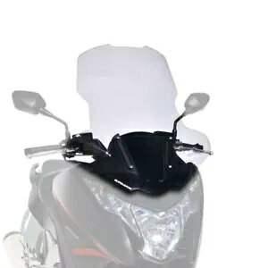 Ermax �X�N���[�� �t�����g�K���X �f�B�t���N�^�[ �c�[�����O ���C�g �X���[�N �z���_ NC700D �C���e�O�� 12-13 Ermax Screen Windshield Deflector Touring Light Smoke Honda NC700D Integra 12-13 �y���s�A���i�z