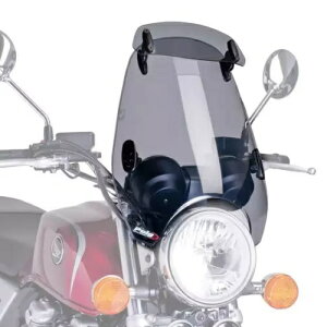 Puig JX^ 2 XN[ƃoCU[ CgX[N gCAt XNXg 1200 R 2016 - 2024 Puig Custom 2 Screen and Visor Light Smoke Triumph Thruxton 1200 R 2016 - 2024