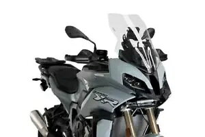 Puig c[O XN[ tgKX fBtN^[ NA BMW S1000 XR 2020 - 2024 Puig Touring Screen Windshield Deflector Clear BMW S1000 XR 2020 - 2024