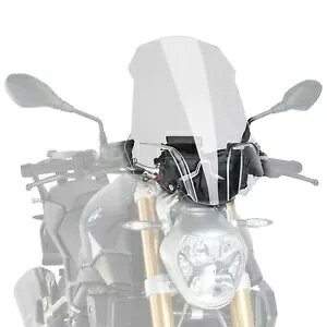 Puig c[OXN[ tgKX NAf vJo[ BMW R1200 R 15-18 Puig Touring Screen Windshield Clear Model Clock Cover BMW R1200 R 15 - 18