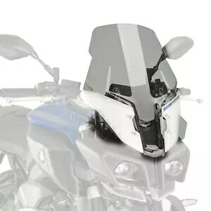 Puig �c�[�����O �X�N���[�� �t�����g�K���X ���C�g�X���[�N ���}�n MT-10 & SP 2017 - 2021 Puig Touring Screen Windshield Light Smoke Yamaha MT-10 & SP 2017 - 2021 �y���s�A���i�z